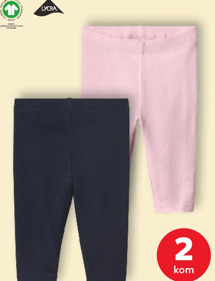 Tajice za bebe 2 kom