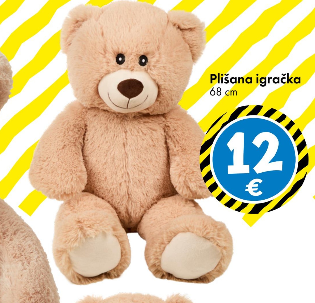 Plišana igračka 68 cm - Akcija u trgovini Tedi