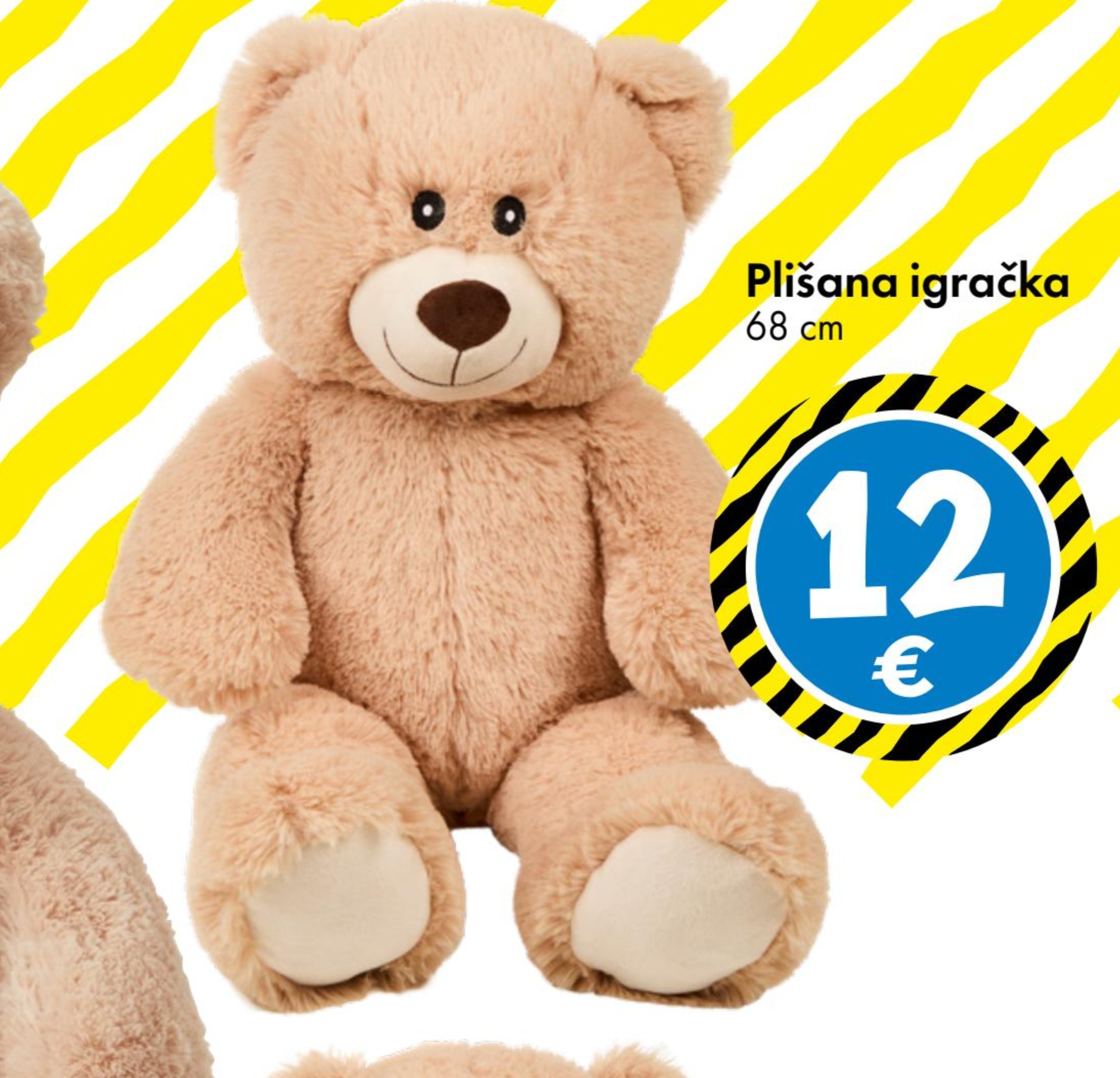 Plišana igračka 68 cm - Akcija u trgovini Tedi