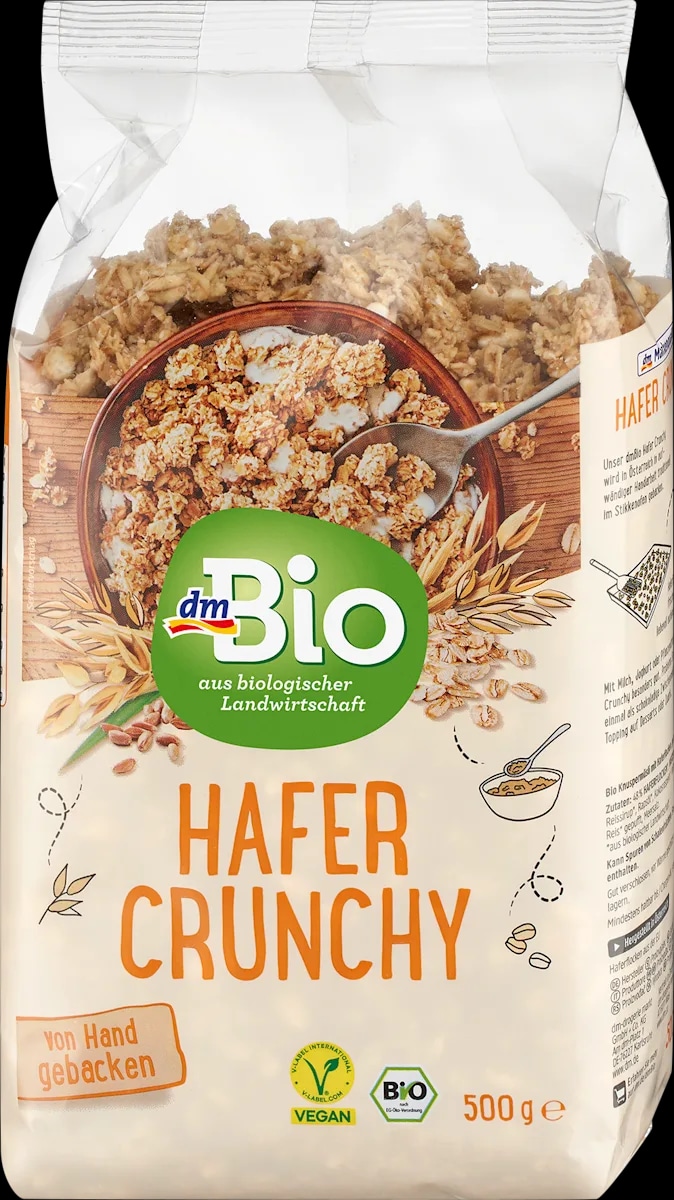 dmBio hrskave žitarice 500 g - Akcija u trgovini Dm