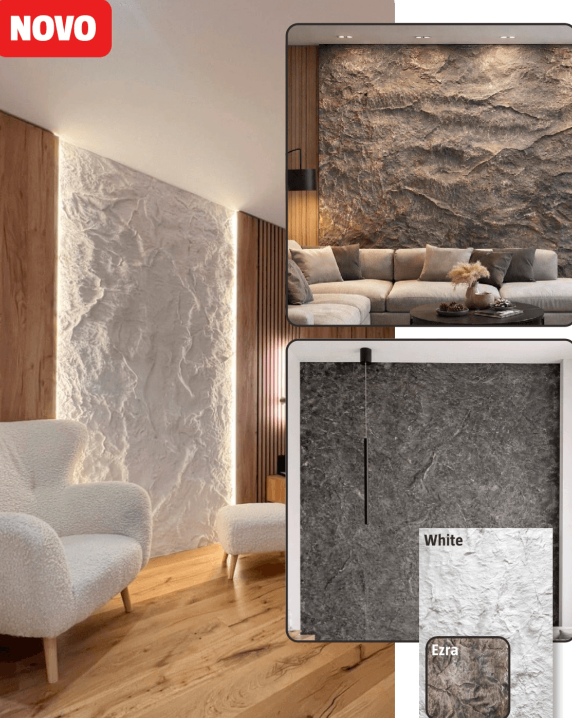 Zidni kameni panel 'Luna' - Akcija u trgovini Bauhaus