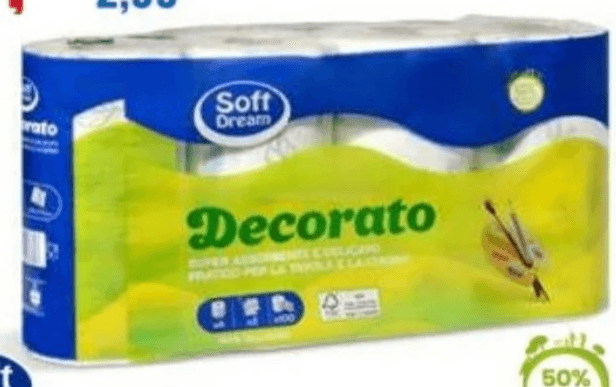 Papirnati Ručnici 4 ROLE - Akcija u trgovini Eurospin