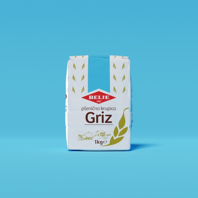 Belje Pšenična krupica Griz 1 kg