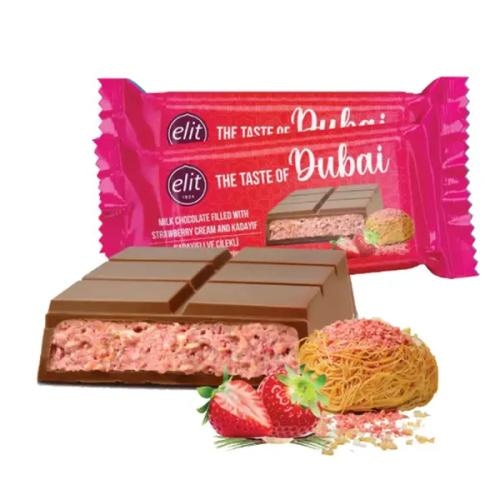 Elit Čokolada Dubai jagoda 90g - Akcija u trgovini Vrutak