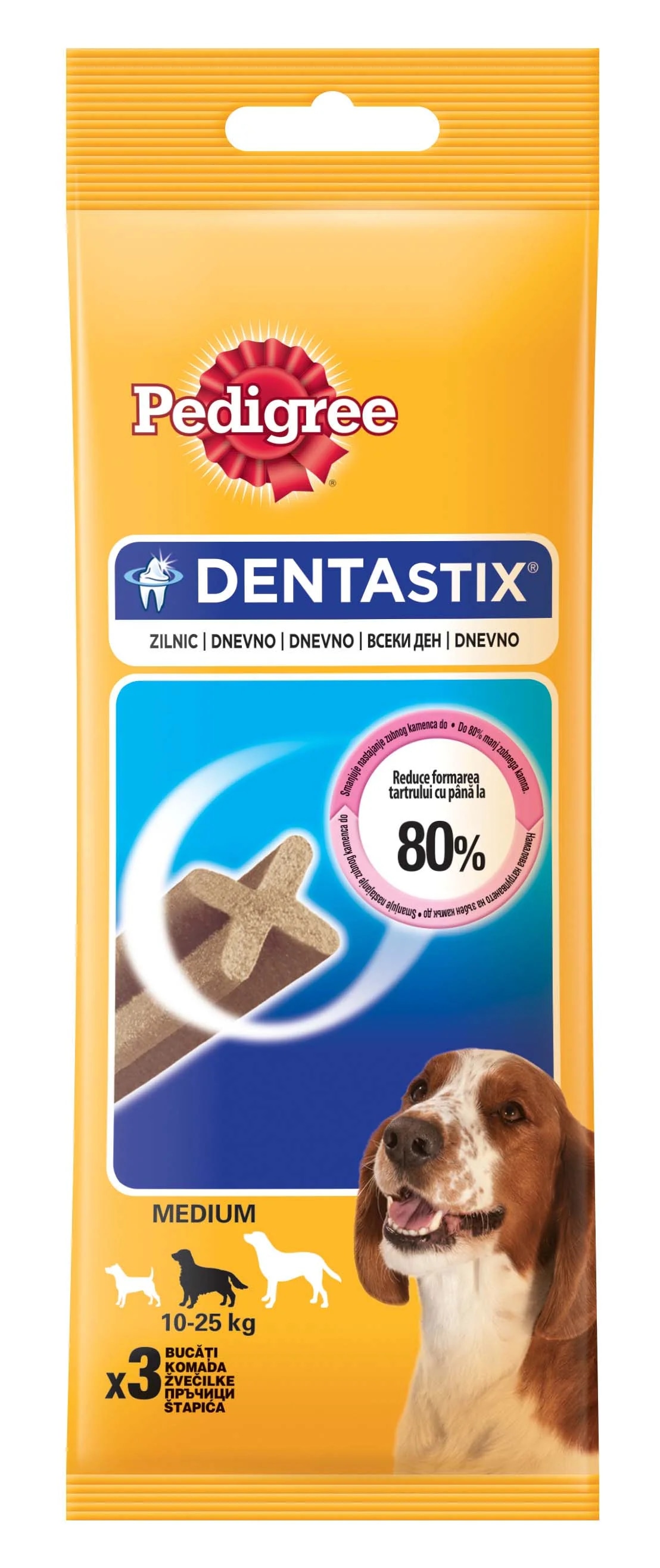 Pedigree Dentastix 3 štapića, 77 g