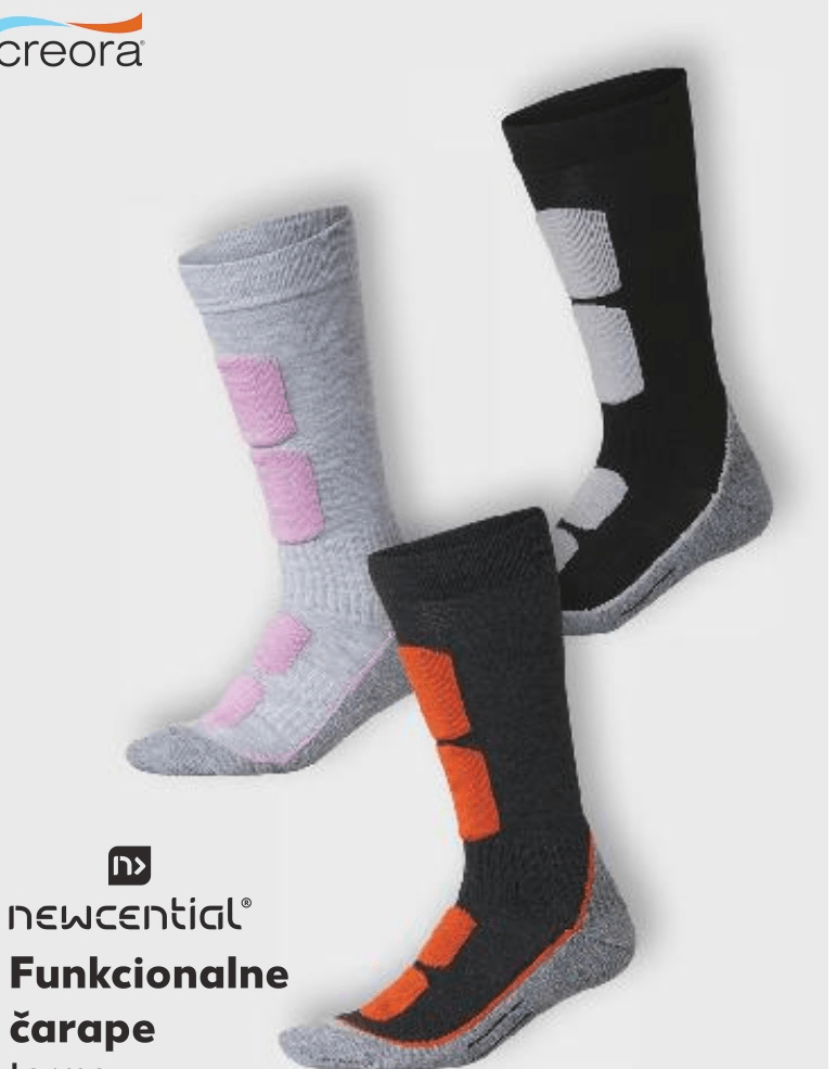 Newcential Funkcionalne čarape par