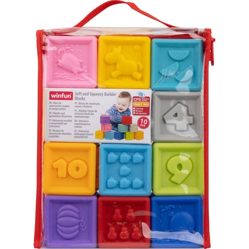 Mekane kocke za građenje 10 kom