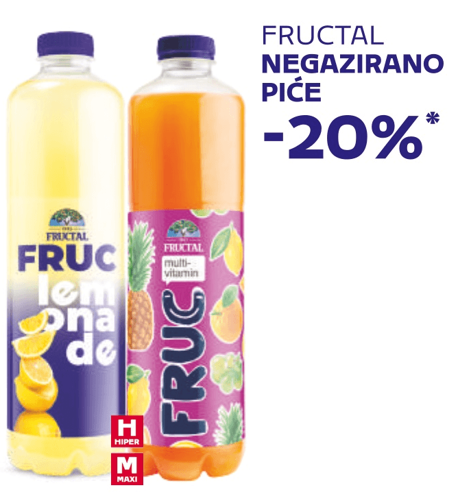Fructal Negazirano piće