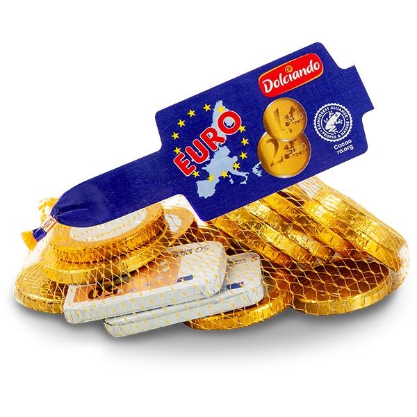 Dolciando Čokoladni novčići u mrežici 150 g