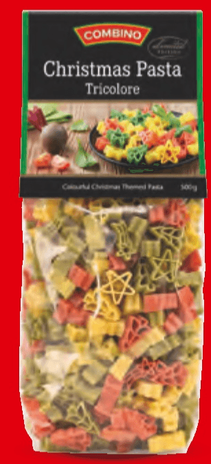 Combino Šarena tjestenina s božićnim motivima 500 g