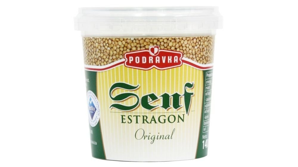 Podravka Senf Estragon 140 g - Akcija u trgovini Trgovina Krk