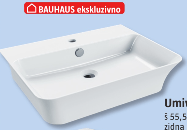 Umivaonik 'Rio' - Akcija u trgovini Bauhaus