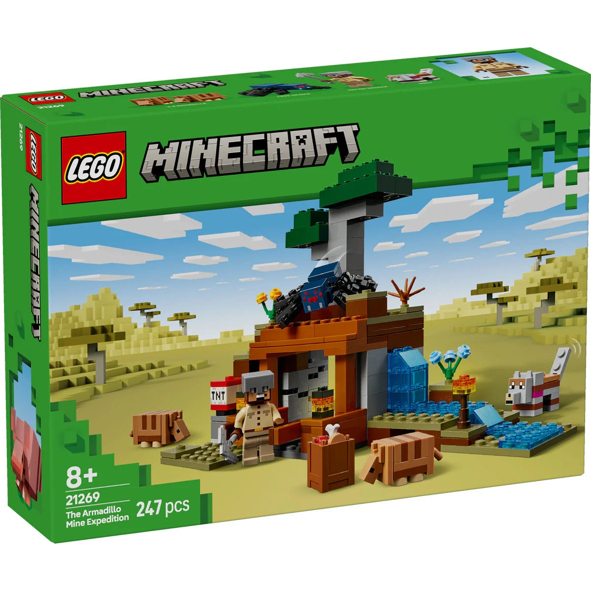 Lego - Minecraft rudarska ekspedicija 247 kockica Lego