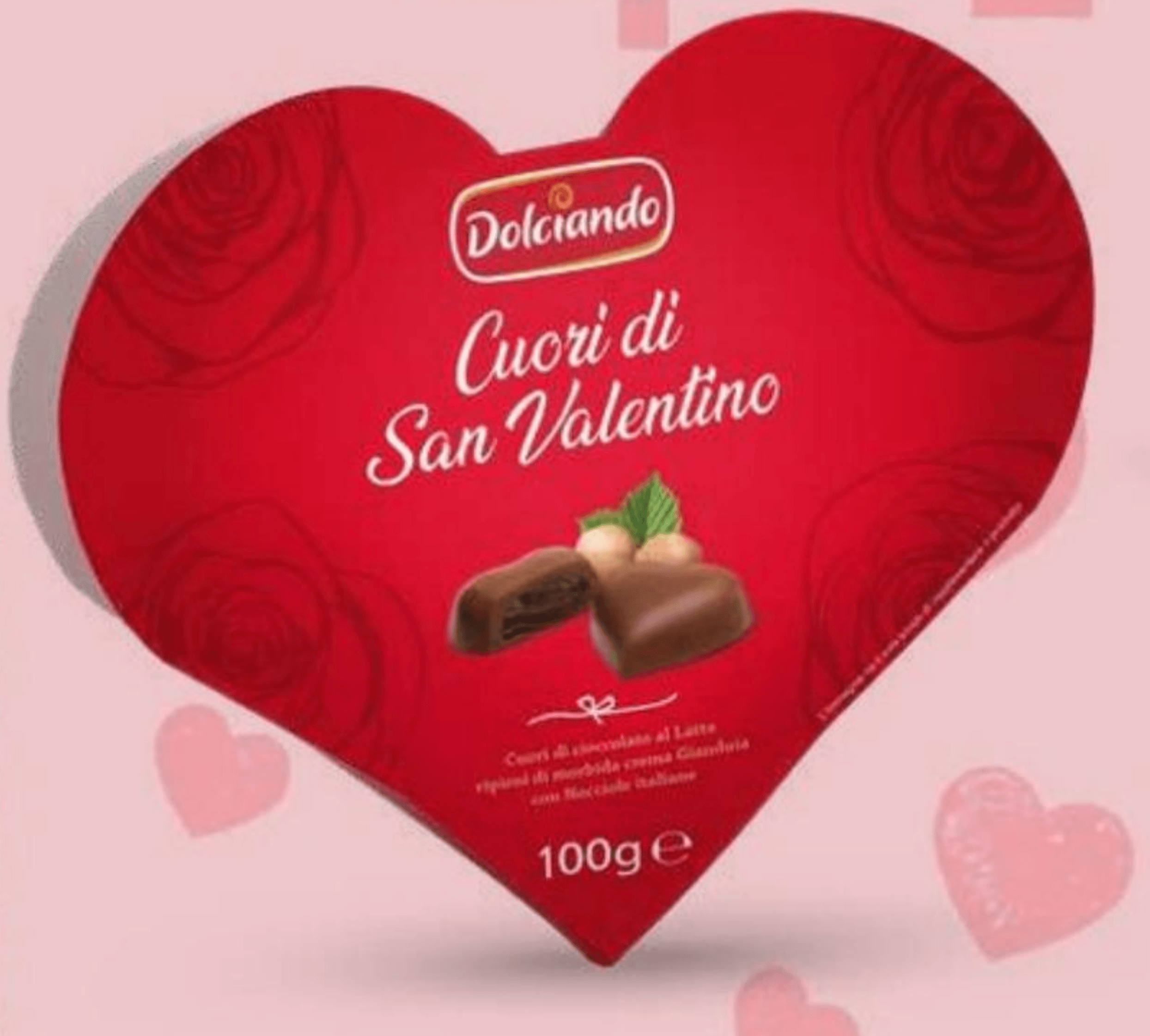 Praline čokoladno srce 100 g - Akcija u trgovini Eurospin