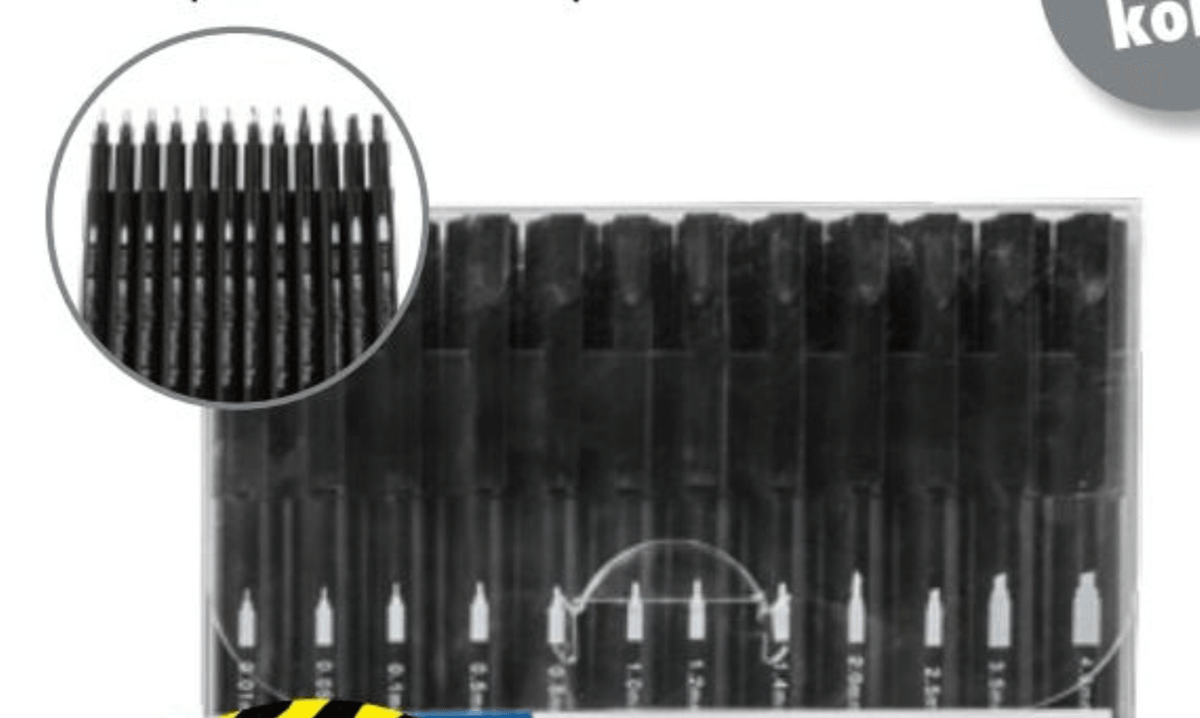 Olovke za krasopis 12 kom. - Akcija u trgovini Tedi