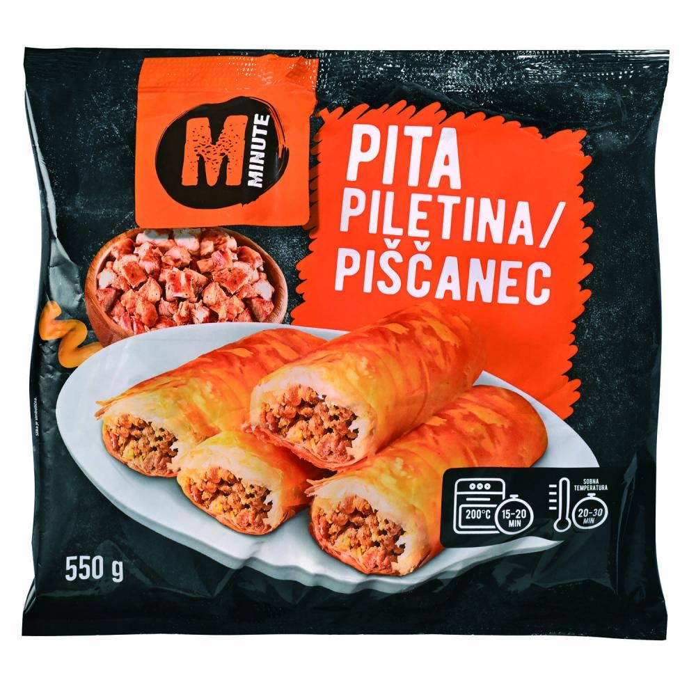 MINUTE PITA 550g - Akcija u trgovini Konzum