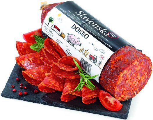 Slavonska Salama 1 kg DOBRO - Akcija u trgovini Spar
