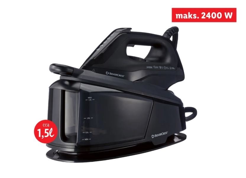Silvercrest Parna postaja za glačanje komad