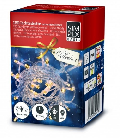 Žaruljice 48 LED SIMPEX 1 pak