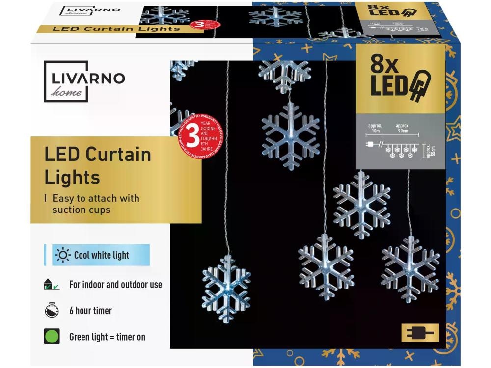 LIVARNO home LED svjetleća zavjesa