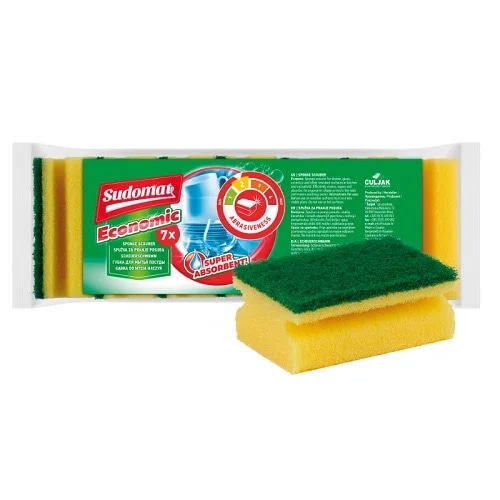 Sudomat Krpa spužvasta 5 kom/pak