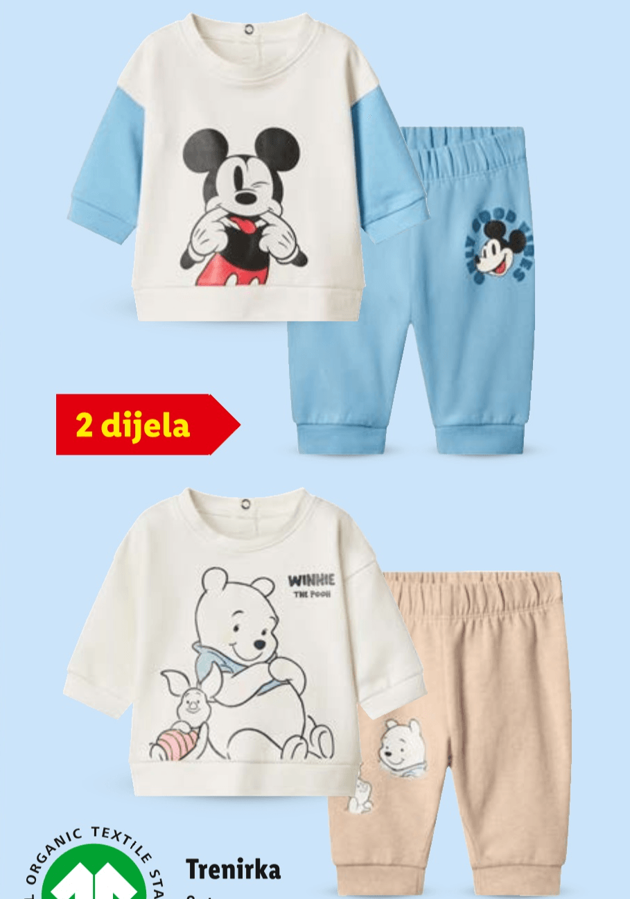 Trenirka 2 dijela - Akcija u trgovini Lidl