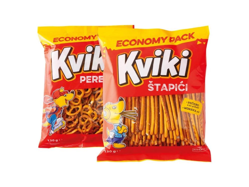 Kviki Grickalice 130 g - Akcija u trgovini Lidl