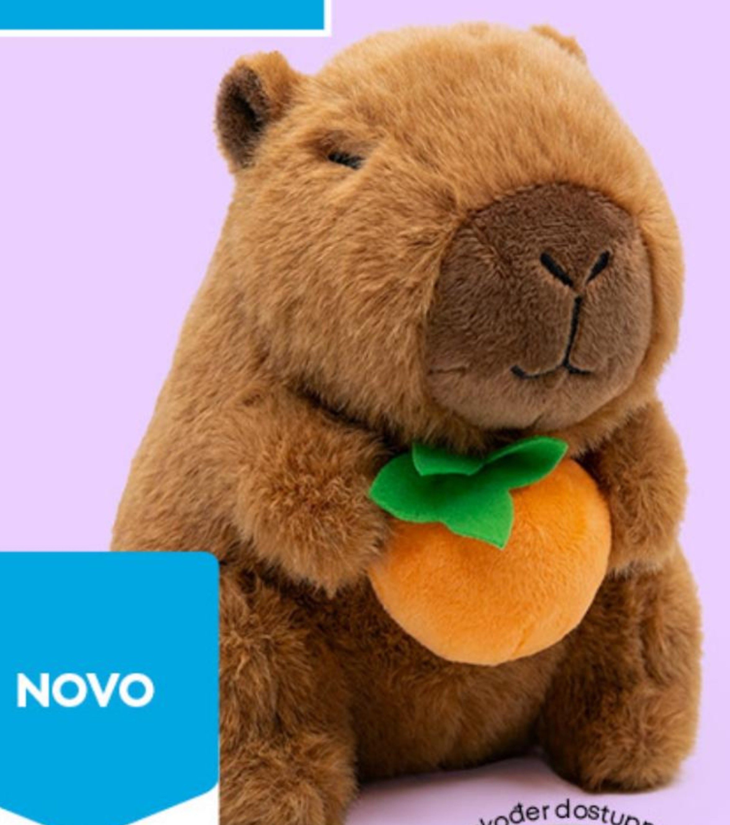 Plišana igračka kapibara - Akcija u trgovini Pepco