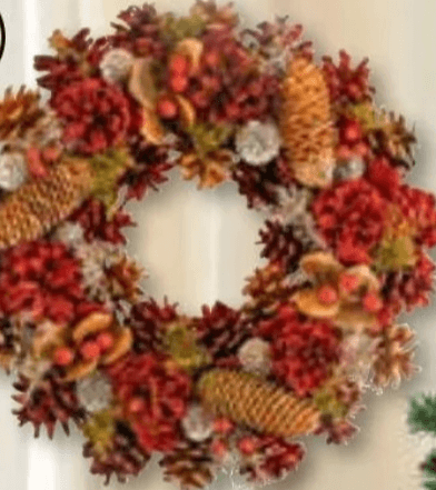 Vijenac s češerima 34 cm