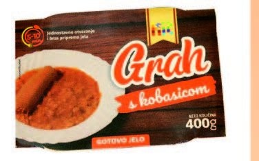 Grah Aska S kobasicom 400 g