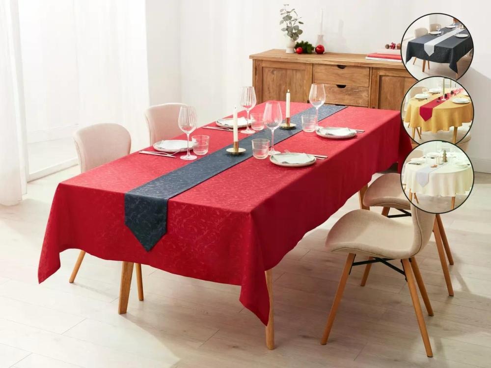 LIVARNO home Stolnjak s nadstolnjakom Set LIVARNO home