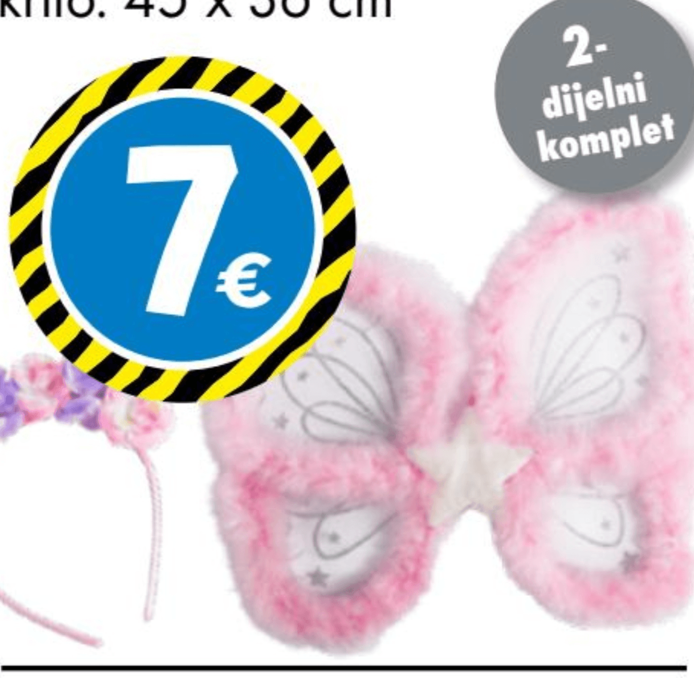 Komplet krila i rajfova - Akcija u trgovini Tedi