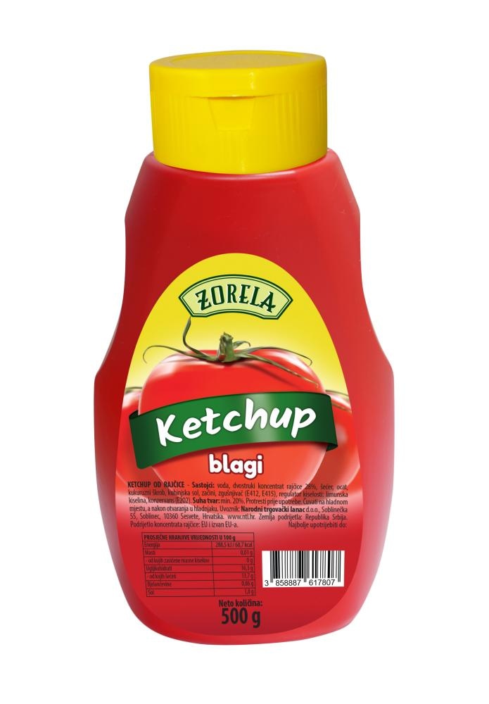 Ketchup Zorela blagi 1 kg