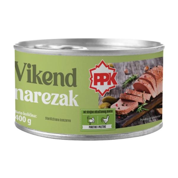 Vikend narezak 400 g PPK - Akcija u trgovini KTC