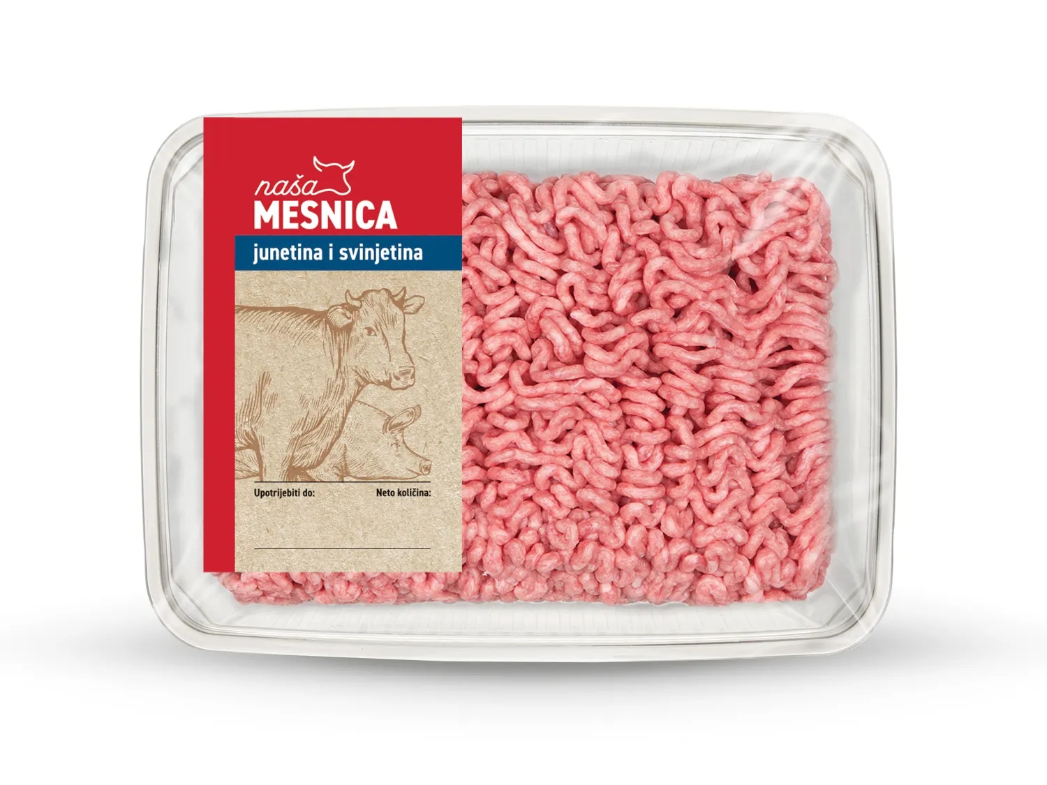 Svježe miješano mljeveno meso 850 g