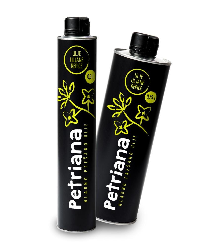 Petriana Hladno prešano ulje repice 0.35 L