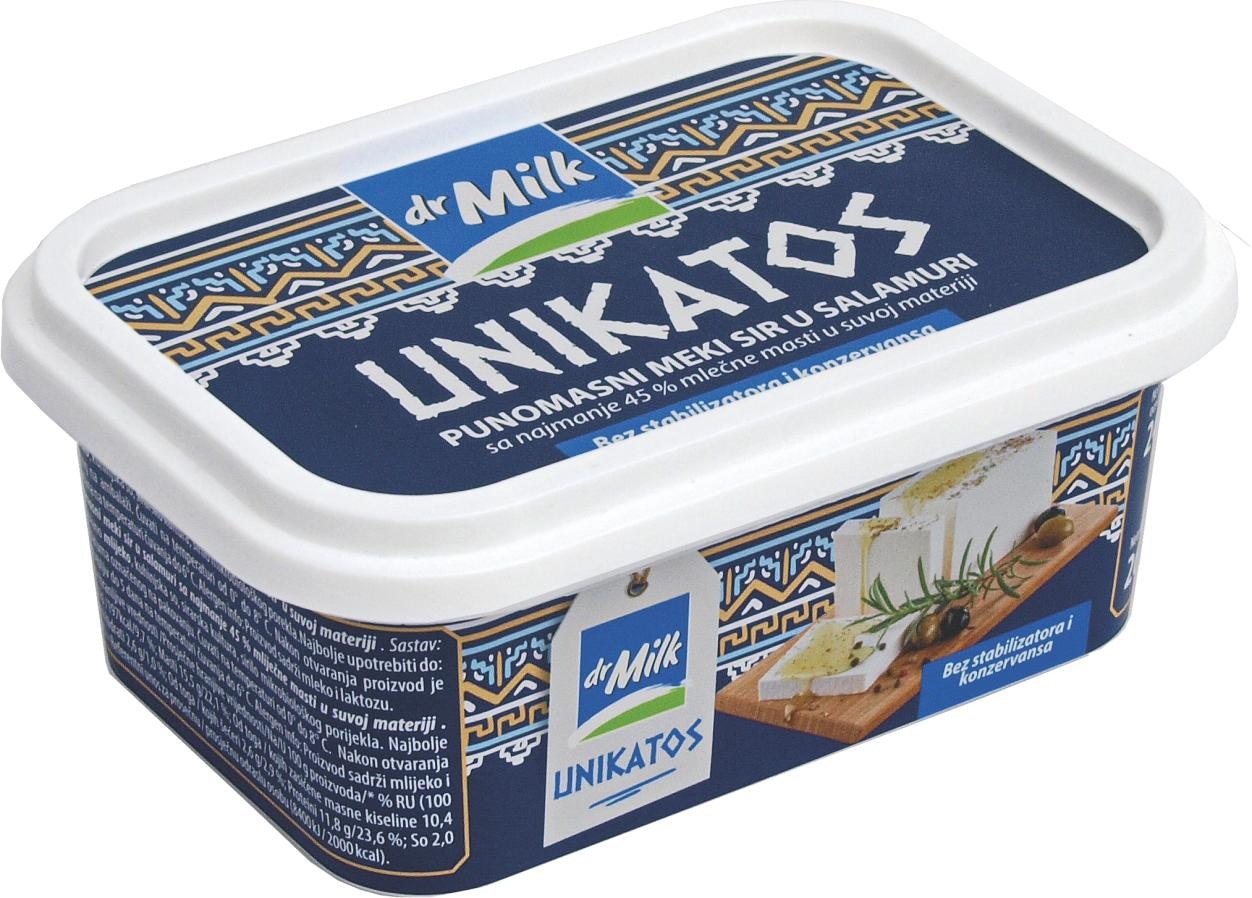 Dr Milk Unikatos meki sir 260g - Akcija u trgovini Pivac