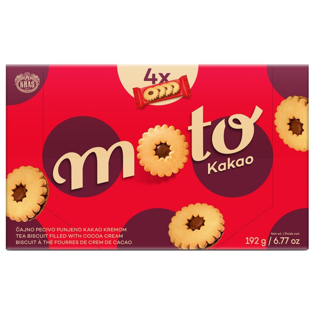 Kraš Moto Čajno pecivo 192 g - Akcija u trgovini Gavranović