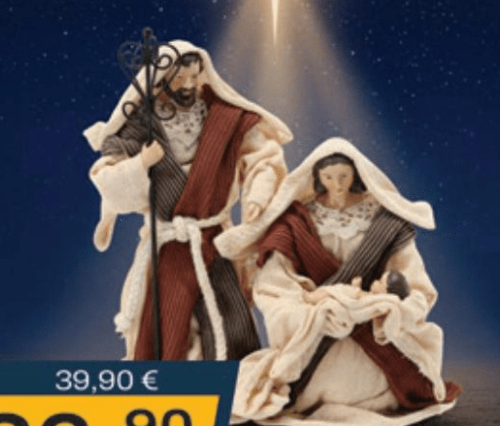 Jaslice sveta Obitelj 20 cm