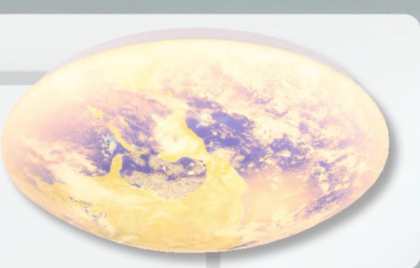 Stropna LED svjetiljka 'Gaia'