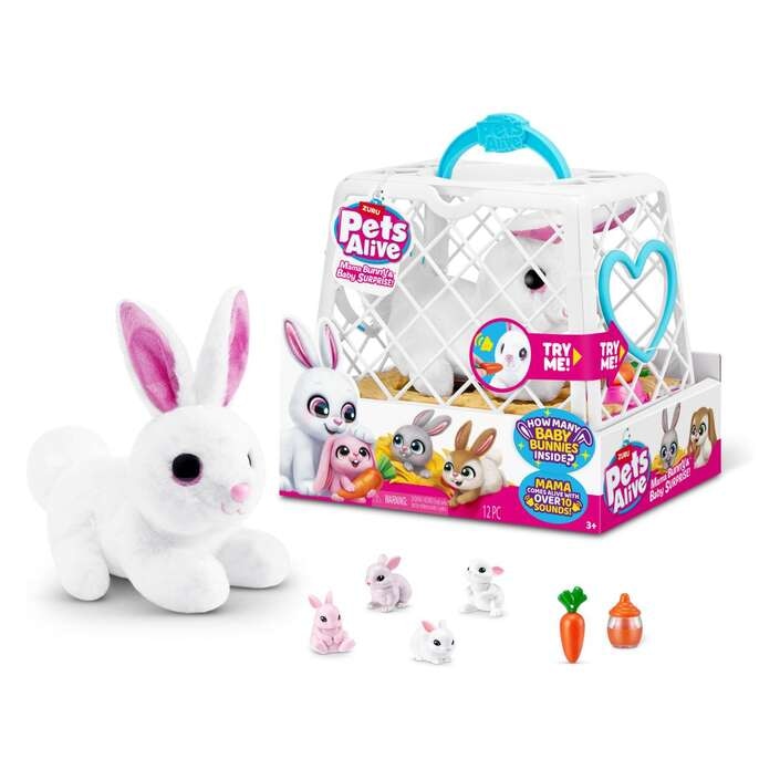 Plišana zečica Pets Alive mama Bunny