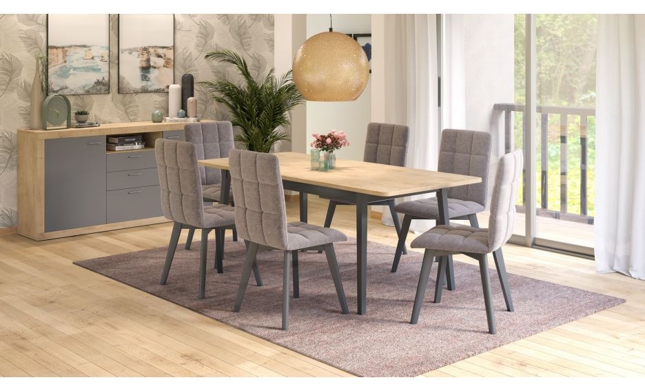 ALDO stol na razvlačenje 120 (+40) x 80 x 76 cm - Akcija u trgovini Prima