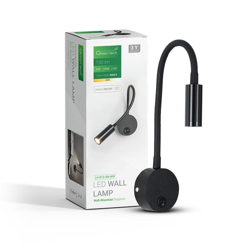 Green tech Zidna LED svjetiljka 3 W