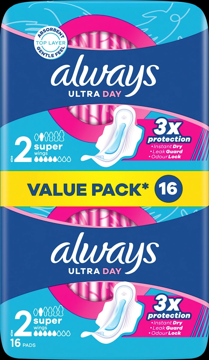 Always Ultra Super higijenski ulošci 16/1 - Akcija u trgovini Bipa