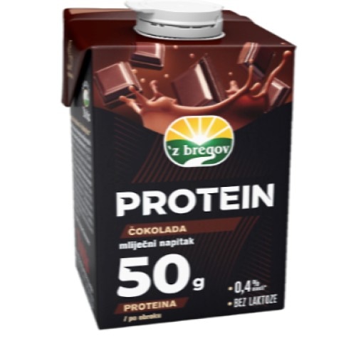 Z'bregov Polleo Whey Protein Čokolada | Vanilija 500ml - Akcija u trgovini Žabac