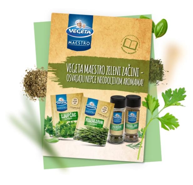 VEGETA MAESTRO Začini u vrećici - Akcija u trgovini Plodine