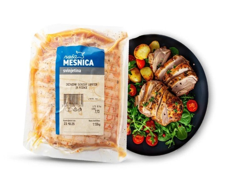 Svježa svinjska lopatica za pečenje cca 1 kg - Akcija u trgovini Lidl