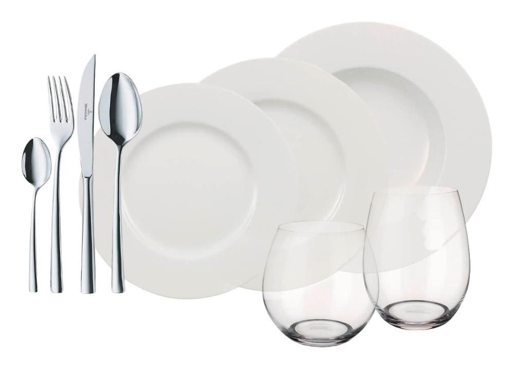 Kombinirani servis za jelo Wonderful World White 4 Friends 36/1 36/1