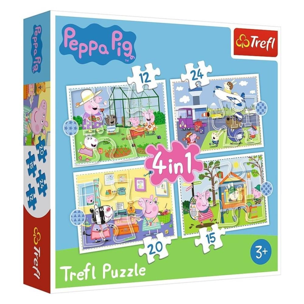 Puzzle Trefl 4u1 - Akcija u trgovini KTC