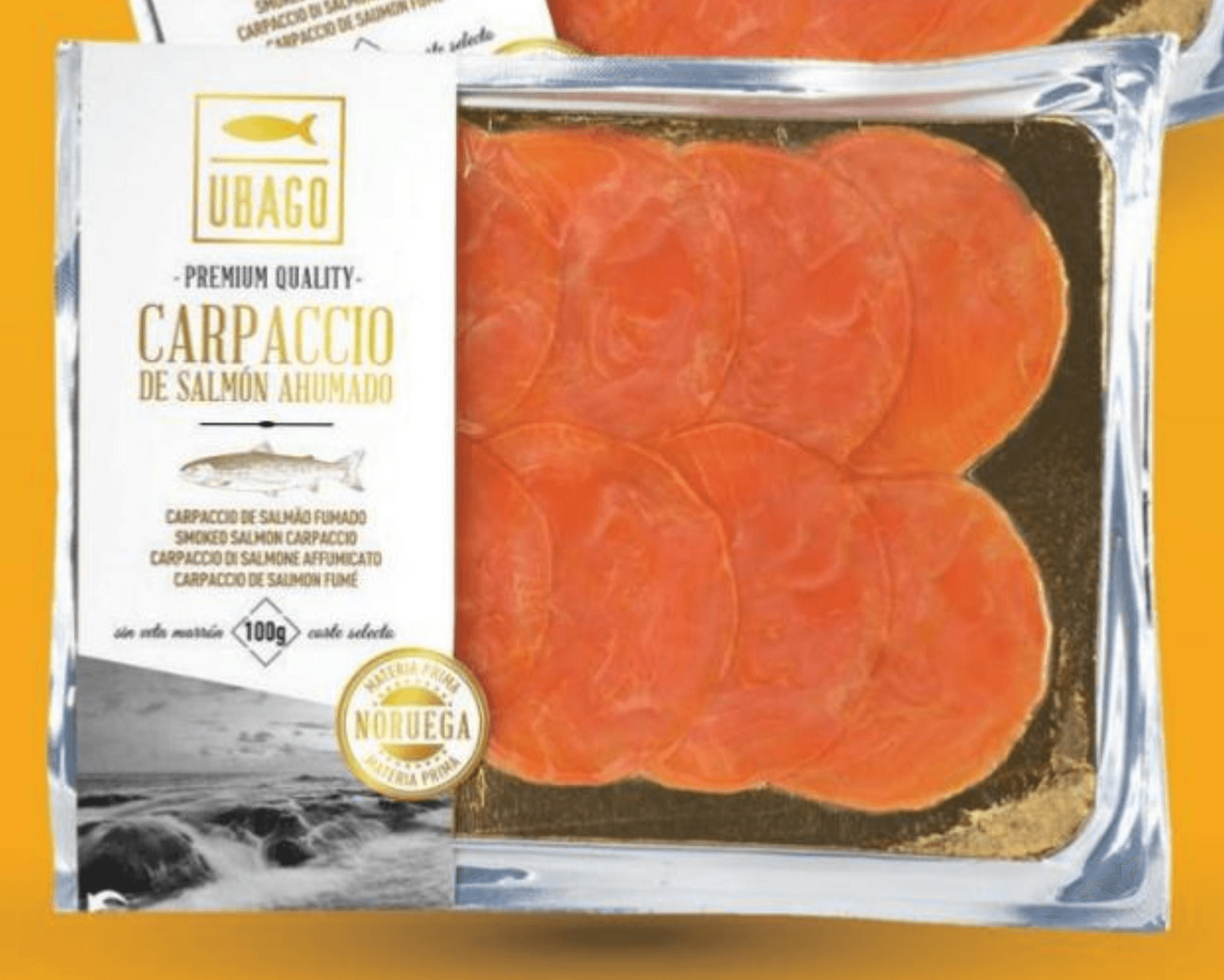 Carpaccio od lososa 100 g